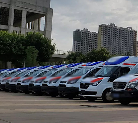 阜平县服务车队展示